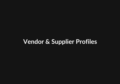 Placeholder image for Vendor and Supplier Profiles